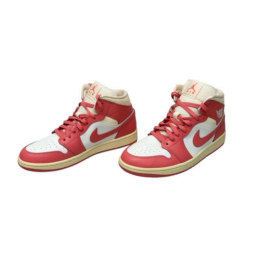 Nike Air Jordan 1 Mid Strawberries And Cream NIB Women's Size 11 / Men 9.5